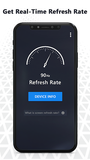 Real-Time Screen Refresh Rate Screenshot 1