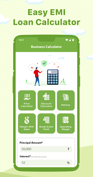 LoanEasy - EMI Loan Calculator Screenshot 0