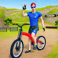 BMX Extreme Cycle Racing