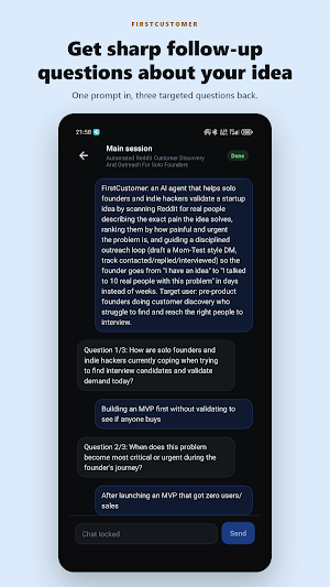FirstCustomer: Find Buyers Screenshot 0