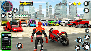 Spider Game Mafia Rope Hero 3D Screenshot 1
