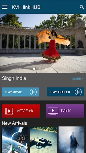 KVH linkHUB Screenshot 0