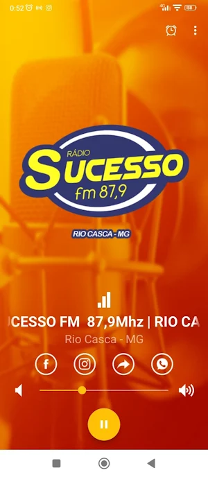 Sucesso FM - Rio Casca Screenshot 1