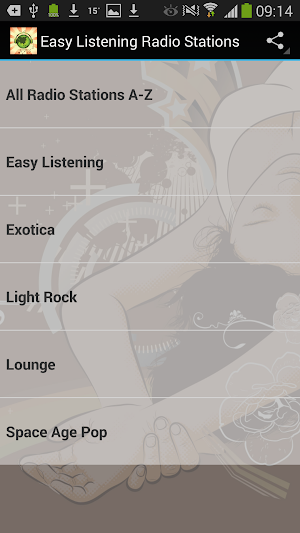 Easy Listening Radio Stations Screenshot 0
