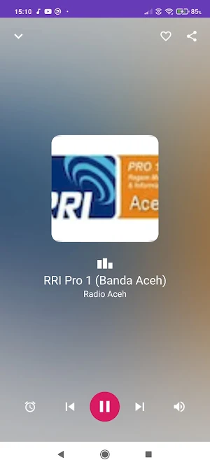 Radio Internet Dari Aceh Screenshot 1