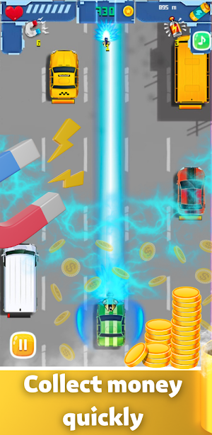 Attack Road: Combat Car Racing Screenshot 1