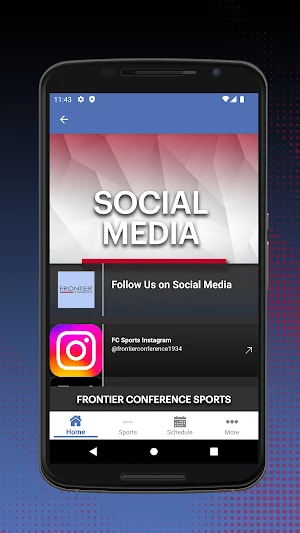 Frontier Conference Sports Screenshot 2
