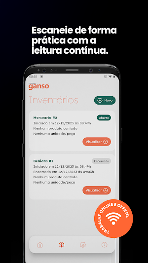 Ganso Inventário Screenshot 3