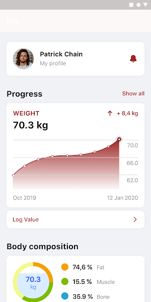 BRAFE Personal Training Screenshot 2
