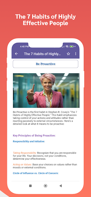 7 Effective Habits Screenshot 1
