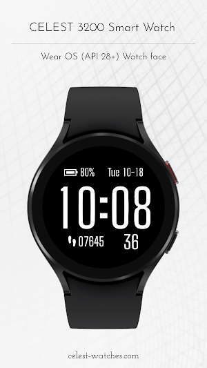 CELEST3200 Digital Smart Watch Screenshot 0