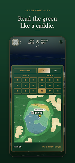 GolfCore — Golf Club App Screenshot 1