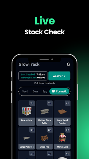 GrowTrack: Growagarden Alert Screenshot 2