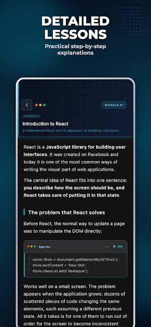 Learning React Screenshot 3