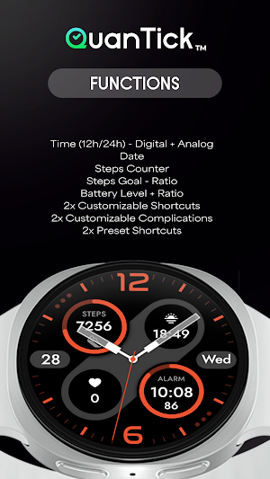 QuanTick 07 - Analog Watch Screenshot 2