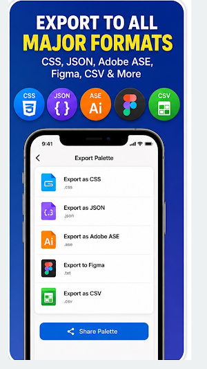 Color Palette Generator Pro Screenshot 2