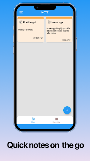 Notes App Screenshot 0