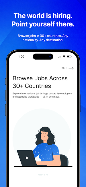 Opinings: Global Jobs Platform Screenshot 0