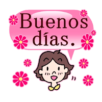 Pegatinas de Buenos Dias ,Tard