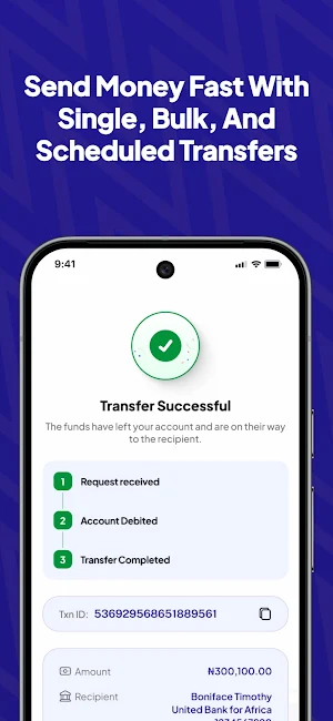 Parallex Corporate Mobile Screenshot 1