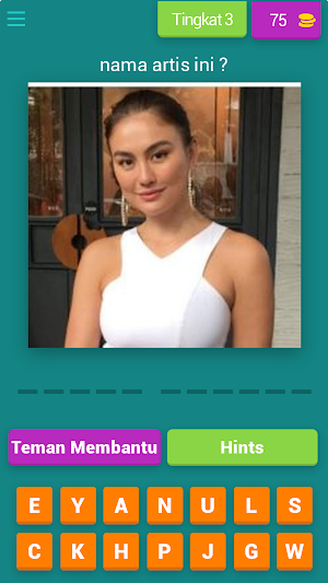 tebak gambar artis cantik Screenshot 3