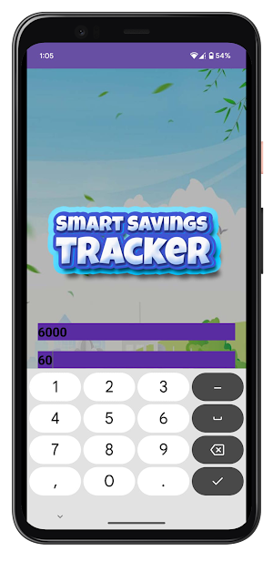 Smart Savings Tracker Screenshot 1