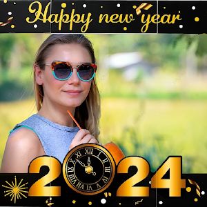 Happy New Year 2024 Frame Screenshot 3