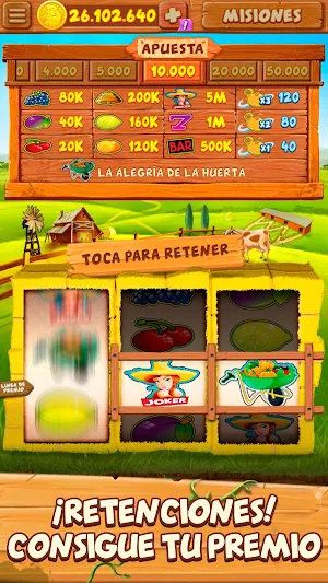 La Granja – Máquina Tragaperras Bar Gratis Online Screenshot 2