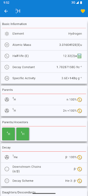Nuclides Screenshot 2