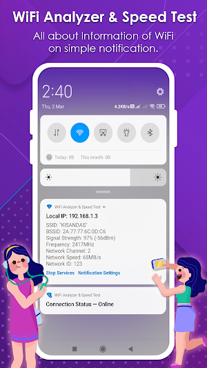Auto Connect Wifi & Speed Test Screenshot 3