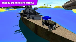 Police Car Transport Army Tank Screenshot 3