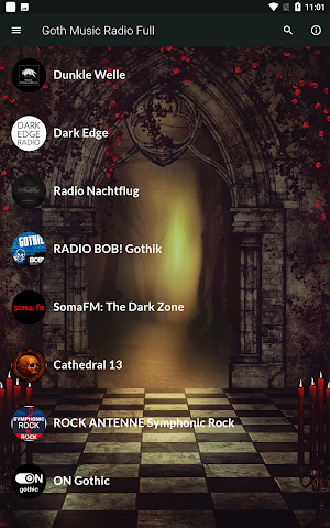 Goth Music Radio Full Screenshot 0
