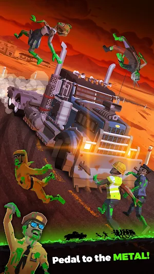 rUNDEAD: Zombie Road Rage Screenshot 1