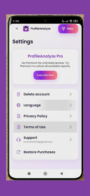 ProfileAnalyze - Unfollowers Screenshot 2