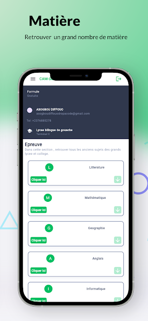CAM-SUBJECTS Screenshot 3