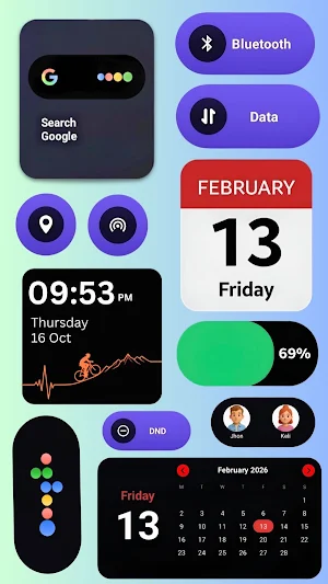Galaxy Widgets: One UI Screenshot 1