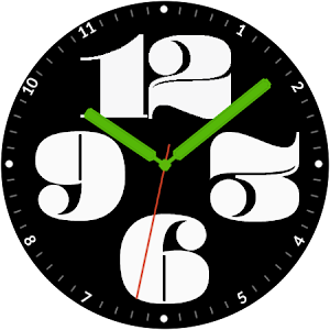HJ Big Number WatchFace Screenshot 3