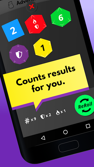 Roll My Dice: Custom Dice Roller Screenshot 1