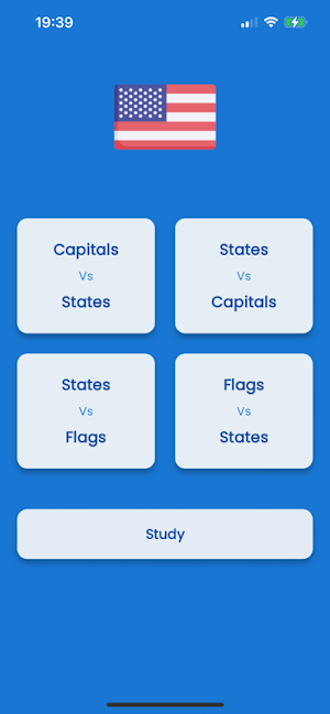 US states Quiz Screenshot 0
