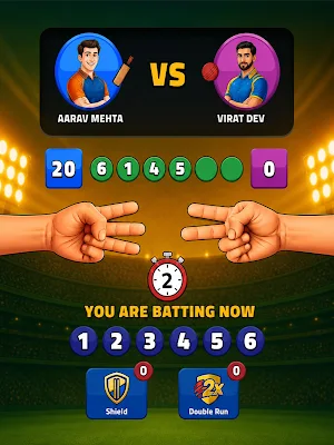 Hand Cricket Screenshot 0