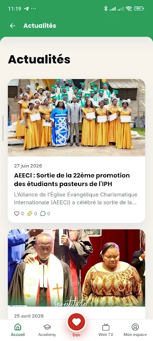 AEECI Foi Agissante Screenshot 3