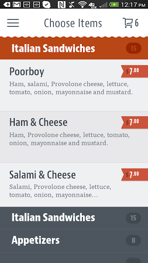 Bruno's Pizza and Pasta Screenshot 2