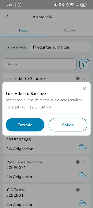 GeoVictoria Equipos Screenshot 2