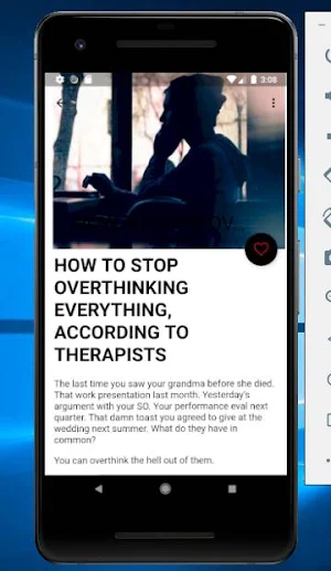 How To Stop Overthinking Screenshot 2