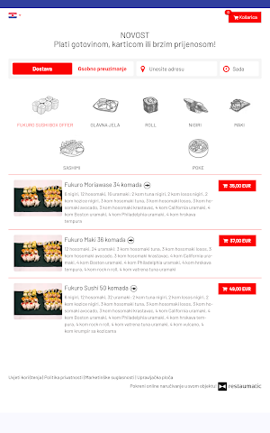 Fukurō Sushi & Sashimi Bar Screenshot 2