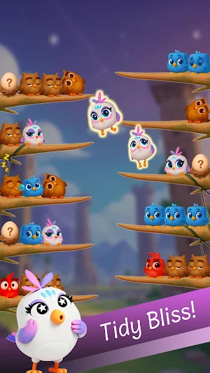 Chirpy Sort: Bird Color Puzzle Screenshot 3
