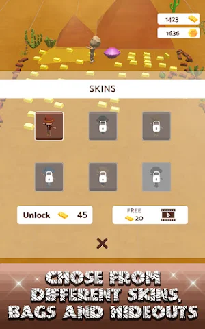 Lucky Thief Mummy Escape : Gold Quest Screenshot 0