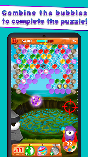 Bubble Guriko - Pop Adventure Screenshot 1