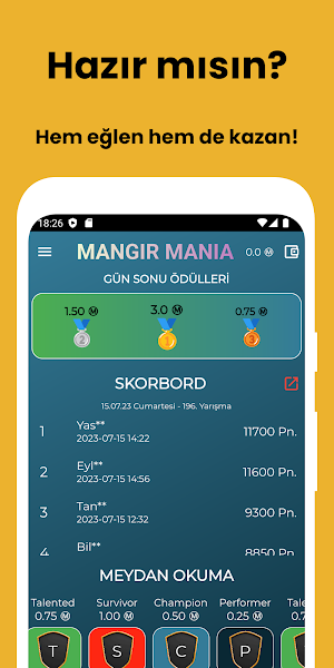 Mangır Mania - Para Kazan Screenshot 0