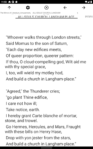 Book, The Mirror of Literature, Amusement, an... Screenshot 3